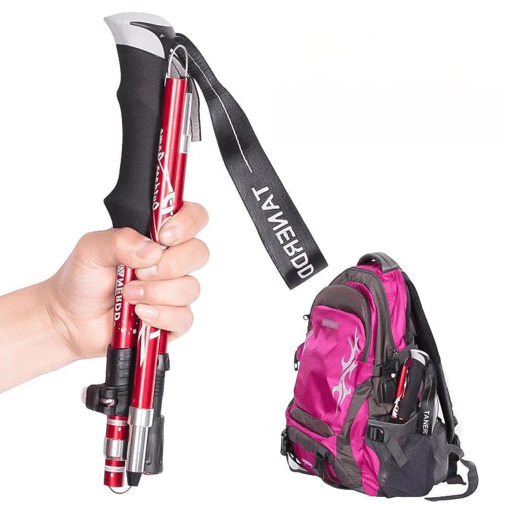 Bâtons de Trekking Réglables – Pliables, Légers et Télescopiques pour Randonnée et Trekking | Sulvida