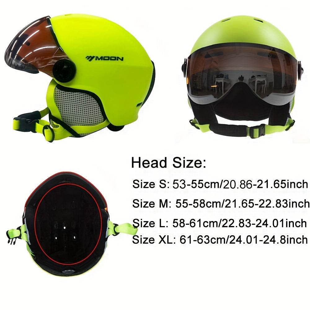 Casque de ski avec ajustement réglable et pièces amovibles – Sécurité pour les sports d'hiver | Sulvida