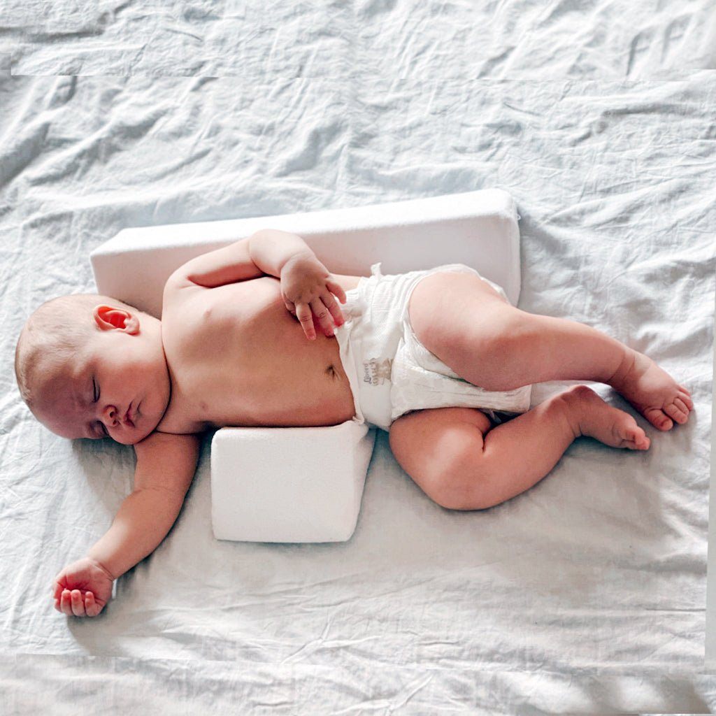 Coussin anti-roulement pour bébés – Position de sommeil sécurisée | Sulvida