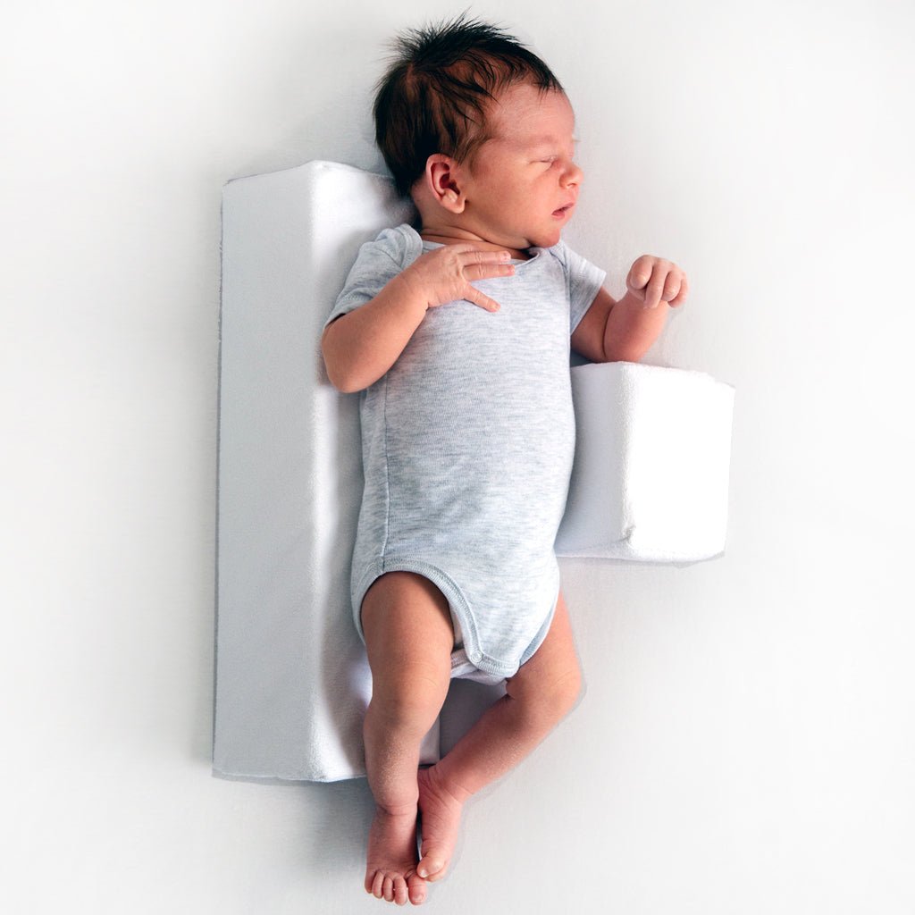 Coussin anti-roulement pour bébés – Position de sommeil sécurisée | Sulvida