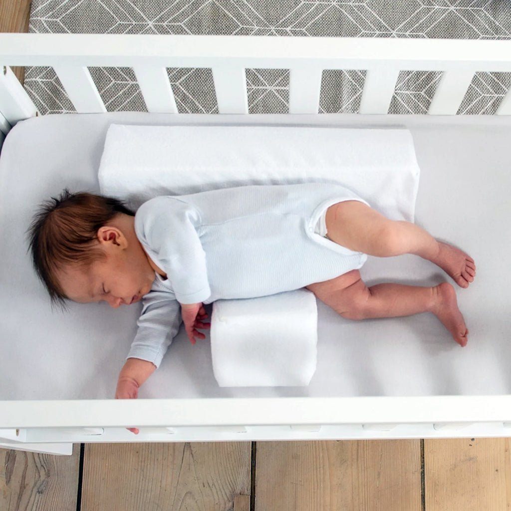 Coussin anti-roulement pour bébés – Position de sommeil sécurisée | Sulvida