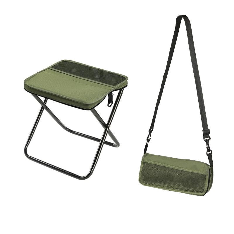 Tabouret de Camp Pliable avec Sac à Dos – Tabouret de Voyage Compact pour Randonnée, Pêche, Camping – Chaise Pliable Portable – Chaise Légère d’Extérieur pour Jardin | Sulvida