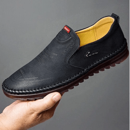 Chaussures orthopédiques pour hommes avec semelle en nano-mousse pour soutien du pied et marche confortable | Sulvida