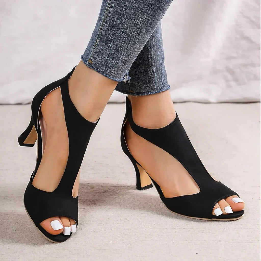 Escarpins orthopédiques pour femmes avec semelle intérieure confortable – talons hauts élégants avec soutien du pied et design raffiné pour un usage quotidien | Sulvida