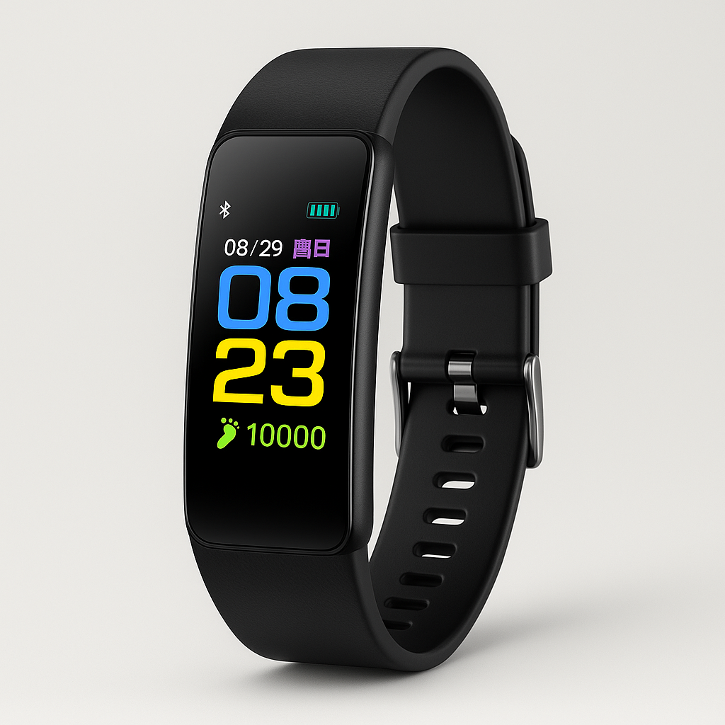 Montre connectée avec suivi de santé – Moniteur de fréquence cardiaque, podomètre et suivi du sommeil pour seniors | Sulvida