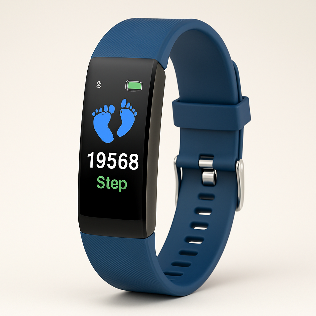 Montre connectée avec suivi de santé – Moniteur de fréquence cardiaque, podomètre et suivi du sommeil pour seniors | Sulvida