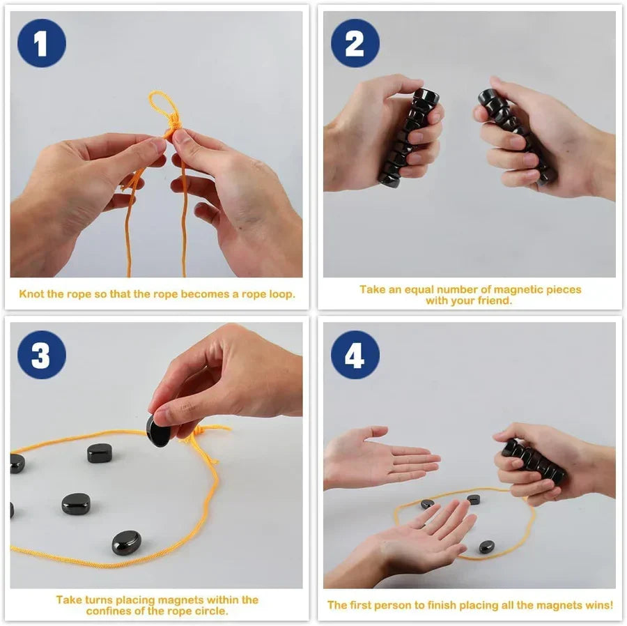 Jeu d’échecs magnétique pour enfants – Jeu de stratégie éducatif pour développer la concentration et la motricité | Sulvida
