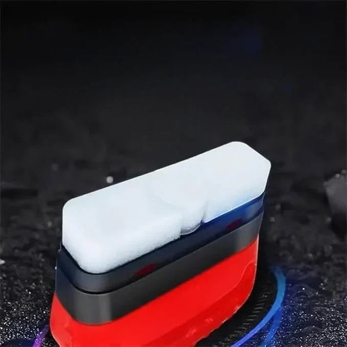 Dégraissant pour film huileux sur vitres de voiture pour une visibilité cristalline | Brosse de nettoyage pour pare-brise et rétroviseurs | Revêtement hydrophobe | Sulvida