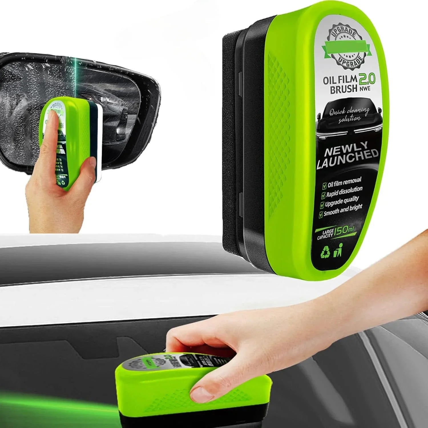 Dégraissant pour nettoyage de vitres de voiture – Détachant efficace pour pare-brise et rétroviseurs clairs | Sulvida