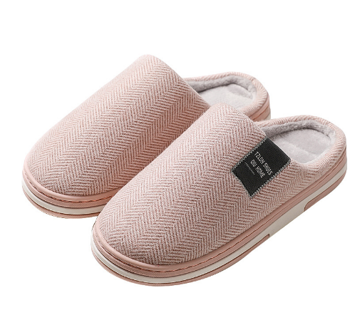 Pantoufles pour hommes avec semelle antidérapante et doublure épaisse en peluche – Chaussons à enfiler marron, gris clair, rouges ou roses – Chaussures chaudes et confortables du 36 au 45 | Sulvida