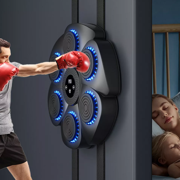 Entraîneur de boxe musical avec fonction cible — Coach fitness interactif pour la maison | Sulvida