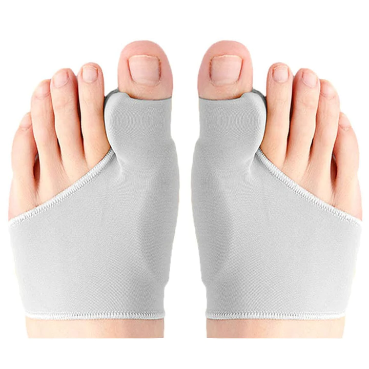Correcteur gel Hallux Valgus – Correcteur d’orteil avec coussinet en gel pour un soulagement confortable de la pression et un alignement naturel des orteils | Sulvida