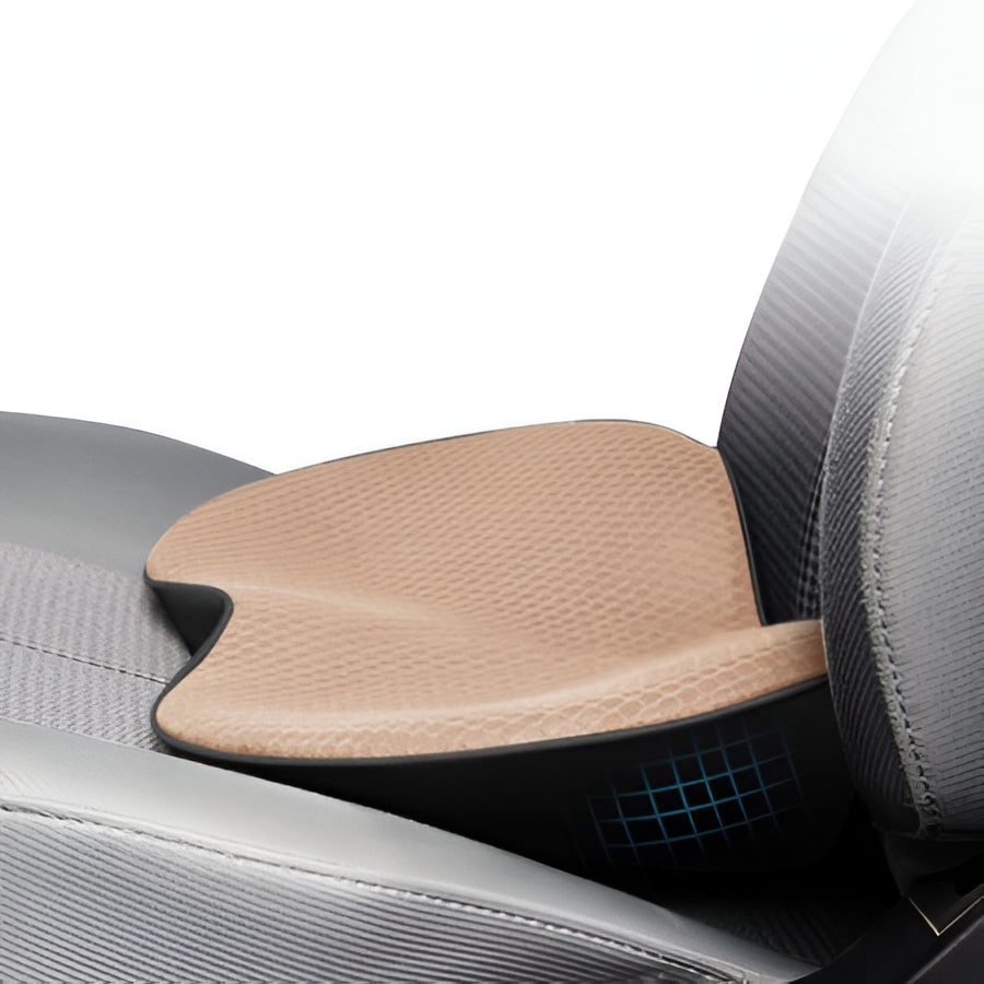 Coussin de siège auto pour conducteurs de petite taille – Coussin rehausseur en mousse à mémoire de forme – Rehausseur ergonomique pour voiture – Confort & soutien dorsal | Sulvida