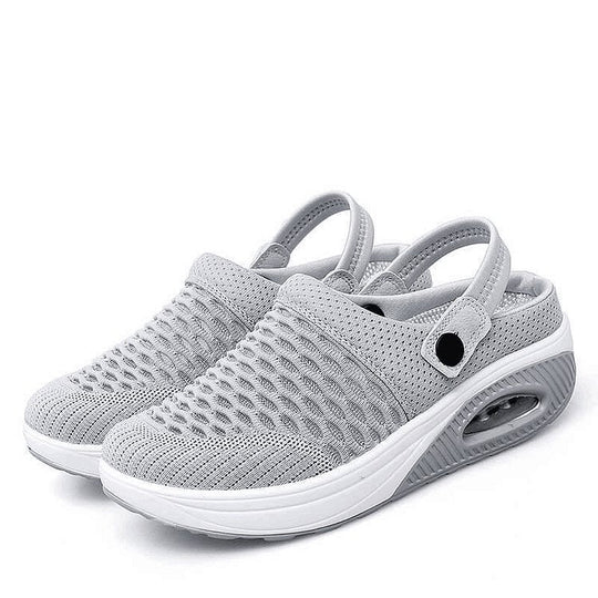 Chaussures de marche orthopédiques à coussin d’air pour fasciite plantaire – chaussures confortables et renforçantes avec répartition des chocs pour hommes et femmes | Sulvida