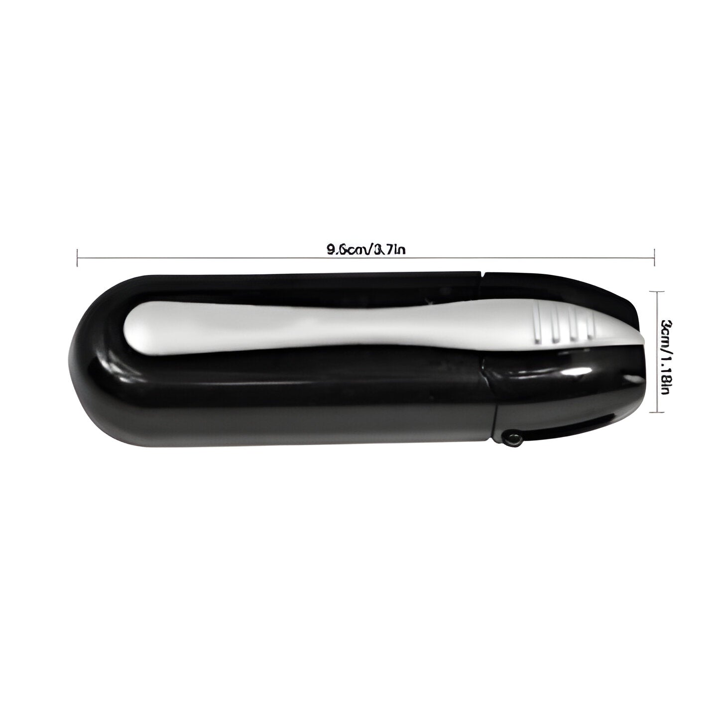 Nettoyeur professionnel pour lunettes sans produits chimiques, pour verres correcteurs, lunettes de lecture et lunettes de soleil – nettoyage à sec compact pour les déplacements | Sulvida