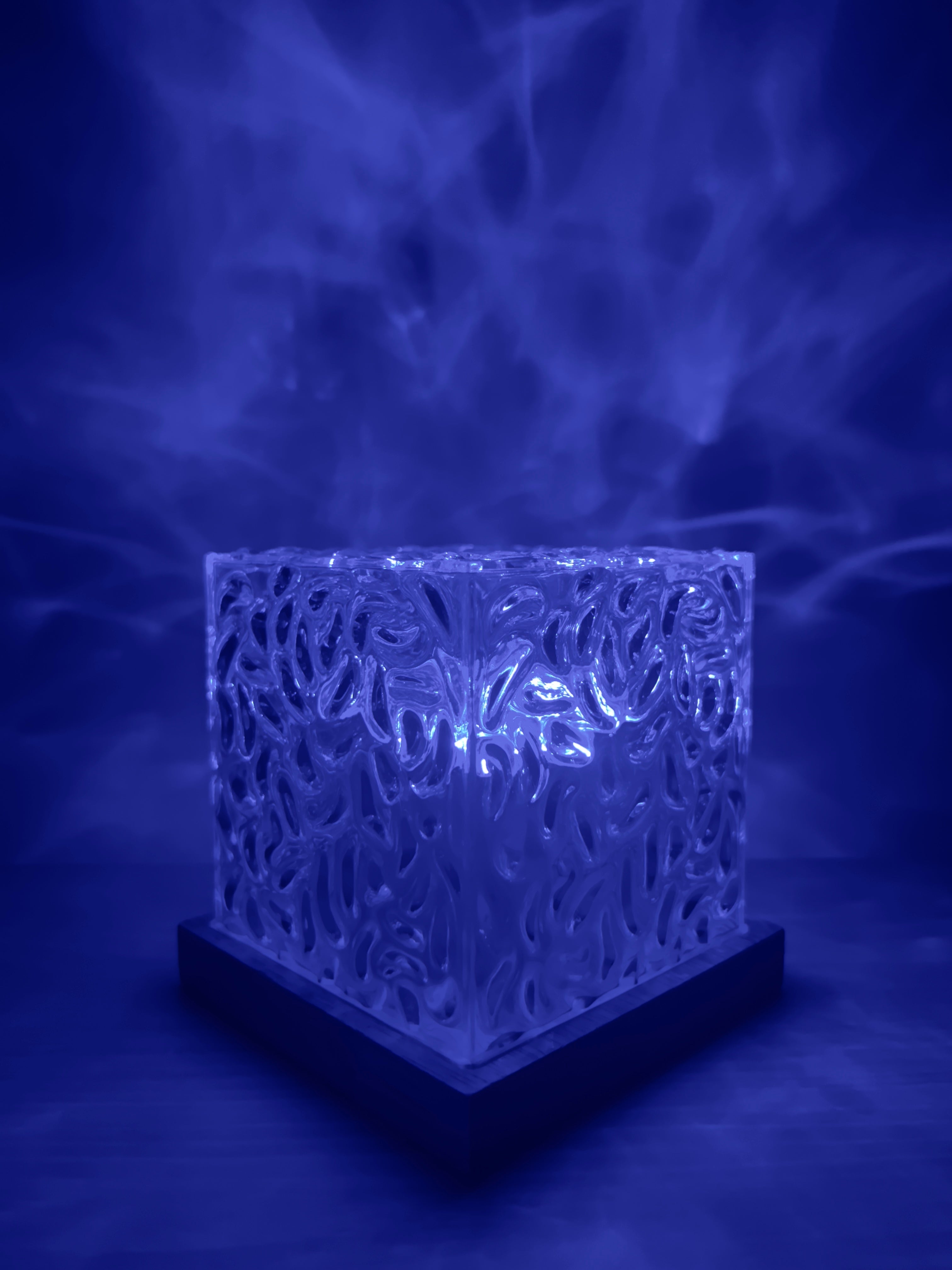 Veilleuse LED projecteur de vagues océaniques avec télécommande – Éclairage d’ambiance apaisant avec effet de vagues et changement de couleur pour chambre et chambre d’enfant | Sulvida