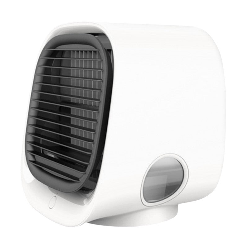 Climatiseur et humidificateur d’air compact 2-en-1 – Mini clim avec éclairage LED pour bureau, chambre ou bureau | Sulvida