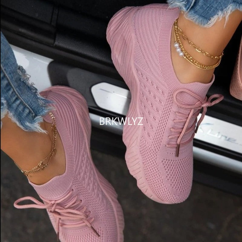 Baskets femme Viola – Chaussures décontractées confortables et tendance pour femmes | Sulvida