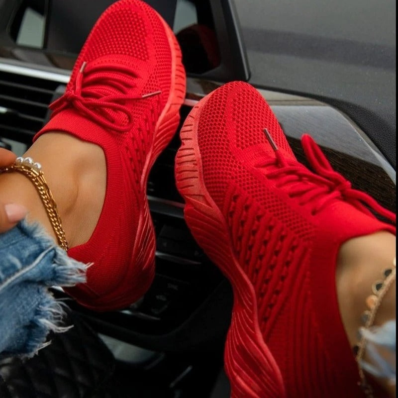 Baskets femme Viola – Chaussures décontractées confortables et tendance pour femmes | Sulvida
