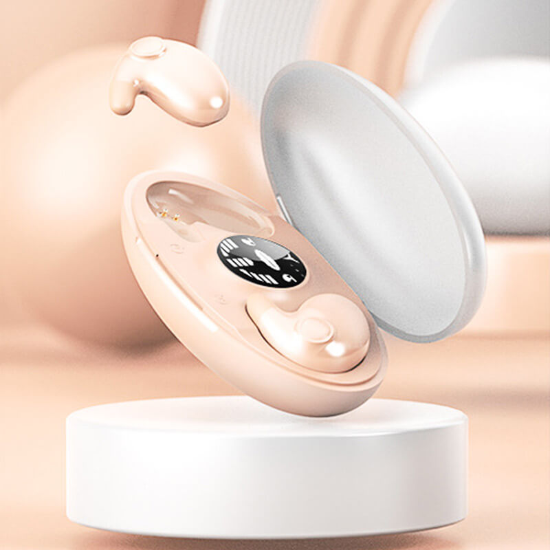 Écouteurs de sommeil sans fil IPX5 résistants à l’eau, légers, Bluetooth, pour dormir sur le côté, écouter de la musique et des podcasts | Sulvida